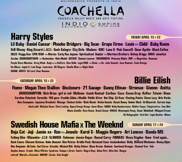 Dünya'nın En Büyük Müzik Festivallerinden Coachella'da Kimler Sahneye Çıkacak?